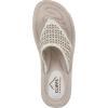 imageCLIFFS BY WHITE MOUNTAIN Womens Camila FlipFlopWhiteNubuck