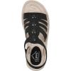 imageCLIFFS BY WHITE MOUNTAIN Womens Camryn Wedge SandalBlackNubuck