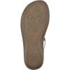 imageCLIFFS BY WHITE MOUNTAIN Womens Camryn Wedge SandalGoldMetSuededSmooth