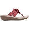 imageCLIFFS BY WHITE MOUNTAIN Womens Cynthia Wedge SandalBerry RedSmooth
