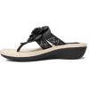 imageCLIFFS BY WHITE MOUNTAIN Womens Cynthia Wedge SandalBlackSmooth
