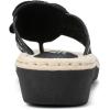 imageCLIFFS BY WHITE MOUNTAIN Womens Cynthia Wedge SandalBlackSmooth