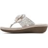 imageCLIFFS BY WHITE MOUNTAIN Womens Cynthia Wedge SandalWhiteSmooth