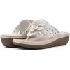 imageCLIFFS BY WHITE MOUNTAIN Womens Cynthia Wedge SandalWhiteSmooth