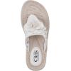 imageCLIFFS BY WHITE MOUNTAIN Womens Cynthia Wedge SandalWhiteSmooth
