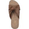 imageCLIFFS BY WHITE MOUNTAIN Womens Favorite Knotted Slide SandalBrownSmooth