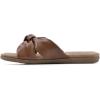 imageCLIFFS BY WHITE MOUNTAIN Womens Favorite Knotted Slide SandalBrownSmooth