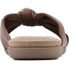 imageCLIFFS BY WHITE MOUNTAIN Womens Favorite Knotted Slide SandalBrownSmooth