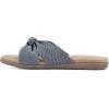 imageCLIFFS BY WHITE MOUNTAIN Womens Favorite Knotted Slide SandalDenim BlueFabric