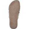 imageCLIFFS BY WHITE MOUNTAIN Womens Favorite Knotted Slide SandalGoldMetallicSmooth