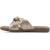 imageCLIFFS BY WHITE MOUNTAIN Womens Favorite Knotted Slide SandalGoldMetallicSmooth
