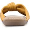 imageCLIFFS BY WHITE MOUNTAIN Womens Favorite Knotted Slide SandalMarigoldSmooth