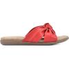 imageCLIFFS BY WHITE MOUNTAIN Womens Favorite Knotted Slide SandalRedSmooth