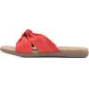 imageCLIFFS BY WHITE MOUNTAIN Womens Favorite Knotted Slide SandalRedSmooth
