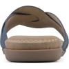imageCLIFFS BY WHITE MOUNTAIN Womens Fortunate Woven Slide SandalDenim BlueFabric