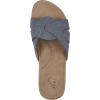 imageCLIFFS BY WHITE MOUNTAIN Womens Fortunate Woven Slide SandalDenim BlueFabric