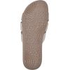 imageCLIFFS BY WHITE MOUNTAIN Womens Fortunate Woven Slide SandalGoldMetallicSmooth