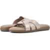 imageCLIFFS BY WHITE MOUNTAIN Womens Fortunate Woven Slide SandalGoldMetallicSmooth