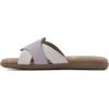 imageCLIFFS BY WHITE MOUNTAIN Womens Fortunate Woven Slide SandalLavenderMultiNubuck