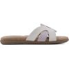 imageCLIFFS BY WHITE MOUNTAIN Womens Fortunate Woven Slide SandalLavenderMultiNubuck