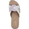 imageCLIFFS BY WHITE MOUNTAIN Womens Fortunate Woven Slide SandalLavenderMultiNubuck