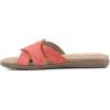 imageCLIFFS BY WHITE MOUNTAIN Womens Fortunate Woven Slide SandalRedSuededSmooth