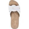 imageCLIFFS BY WHITE MOUNTAIN Womens Fortunate Woven Slide SandalWhiteBurnishedSmooth