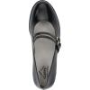 imageCLIFFS BY WHITE MOUNTAIN Womens Hunta Cushioned DoubleStrap Mary Jane PumpBlackPatent