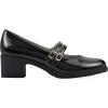 imageCLIFFS BY WHITE MOUNTAIN Womens Hunta Cushioned DoubleStrap Mary Jane PumpBlackPatent