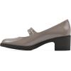 imageCLIFFS BY WHITE MOUNTAIN Womens Hunta Cushioned DoubleStrap Mary Jane PumpTaupePatent