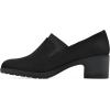 imageCLIFFS BY WHITE MOUNTAIN Womens Hunton Cushioned Heeled ShootieBlackSuedette