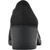 imageCLIFFS BY WHITE MOUNTAIN Womens Hunton Cushioned Heeled ShootieBlackSuedette