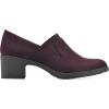 imageCLIFFS BY WHITE MOUNTAIN Womens Hunton Cushioned Heeled ShootieBurgundySuedette