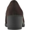 imageCLIFFS BY WHITE MOUNTAIN Womens Hunton Cushioned Heeled ShootieDk BrownSuedette