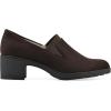 imageCLIFFS BY WHITE MOUNTAIN Womens Hunton Cushioned Heeled ShootieDk BrownSuedette