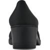 imageCLIFFS BY WHITE MOUNTAIN Womens Huntor Cushioned Block Heel PumpBlackNylon