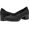 imageCLIFFS BY WHITE MOUNTAIN Womens Huntor Cushioned Block Heel PumpBlackNylon