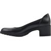 imageCLIFFS BY WHITE MOUNTAIN Womens Huntor Cushioned Block Heel PumpBlackSmooth