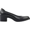 imageCLIFFS BY WHITE MOUNTAIN Womens Huntor Cushioned Block Heel PumpBlackSmooth