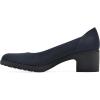 imageCLIFFS BY WHITE MOUNTAIN Womens Huntor Cushioned Block Heel PumpNavyNylon