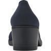 imageCLIFFS BY WHITE MOUNTAIN Womens Huntor Cushioned Block Heel PumpNavyNylon
