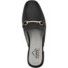 imageCLIFFS BY WHITE MOUNTAIN Womens Quin Low Block Heel Loafer Style MuleBlackGrainy