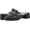 imageCLIFFS BY WHITE MOUNTAIN Womens Quin Low Block Heel Loafer Style MuleBlackGrainy