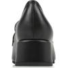 imageCLIFFS BY WHITE MOUNTAIN Womens Quinbee Low Block Heel LoaferBlackSmooth