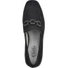 imageCLIFFS BY WHITE MOUNTAIN Womens Quinbee Low Block Heel LoaferBlackSuedette