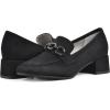 imageCLIFFS BY WHITE MOUNTAIN Womens Quinbee Low Block Heel LoaferBlackSuedette