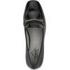 imageCLIFFS BY WHITE MOUNTAIN Womens Quinna Cushioned Block Heel Loafer PumpBlackPatent