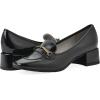 imageCLIFFS BY WHITE MOUNTAIN Womens Quinna Cushioned Block Heel Loafer PumpBlackPatent
