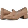 imageCLIFFS BY WHITE MOUNTAIN Womens Quinta Low Block Heel LoaferNaturalGrainy