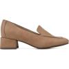 imageCLIFFS BY WHITE MOUNTAIN Womens Quinta Low Block Heel LoaferNaturalGrainy